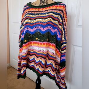🌈 Vibrant Multicolor Sweater